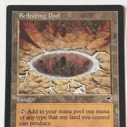 Magic MTG The Gathering - Gold Border Reflecting Pool - Tempest Worlds NM - Image 4