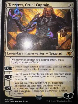 Tezzeret, Cruel Captain Edge of Eternities Regular - Image 1