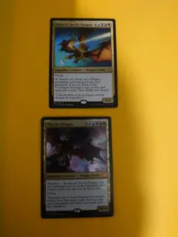 The Ur-Dragon (FOIL) & Scion of the Ur-Dragon C17 dragon avatar MTG 2 Card. - Image 1