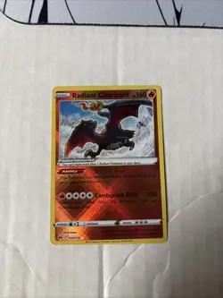 Pokemon TCG Crown Zenith Radiant Charizard 020/159 Holo Card NM Condition - Image 1