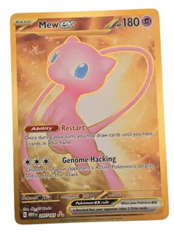 Pokemon TCG Mew EX Scarlet & Violet-151 205/165 Holo Hyper Rare - Image 1