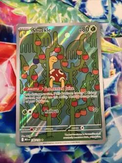 Pokemon Mega Evolution: Shuckle 136/132 Illustration Rare - Image 1