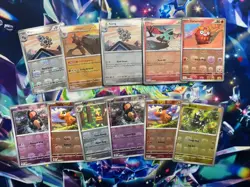 black bolt and white flare master ball lot! 11 cards Pokemon TCG - Image 1