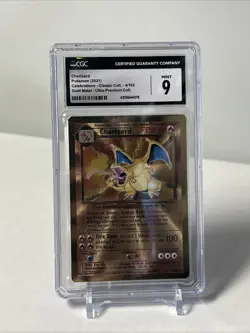 CGC 9 - Charizard #4/102 Gold Metal Celebrations Ultra Premium Collection - Image 1