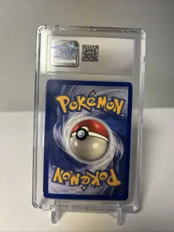 Cgc 8 Hitmonlee Pokemon 1999 Fossil 7/62 Holo Unlimited - Image 2