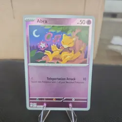 Abra 054/132 Reverse Holo - ME01: Mega Evolution Pokemon TCG - NM - Image 1
