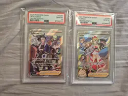 Sequential Pokemon TCG 2023 Crown Zenith ADAMAN #GG57 + IRIDA #GG63 PSA 10 - Image 1