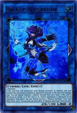 x1 Backup Supervisor - DUPO-EN015 - Ultra Rare - 1st Edition Yu-Gi-Oh! M/NM - Image 1