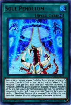 x3 Soul Pendulum - DUPO-EN013 - Ultra Rare - 1st Edition Yu-Gi-Oh! M/NM - Image 1