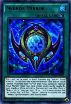 x1 Nekroz Mirror - DUPO-EN097 - Ultra Rare - 1st Edition Yu-Gi-Oh! M/NM - Image 1