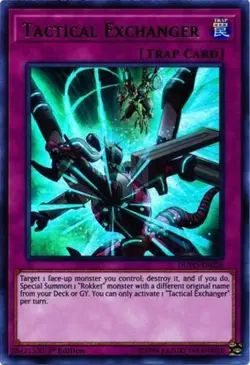 x1 Tactical Exchanger - DUPO-EN026 - Ultra Rare - 1st Edition Yu-Gi-Oh! M/NM - Image 1