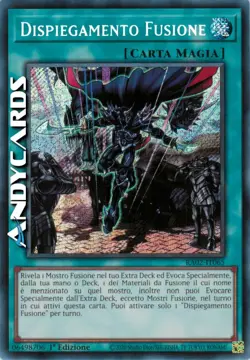 DISPIEGAMENTO FUSIONE • IT065 (Fusion Deployment) • Segreta • RA02 1Ed • Yugioh! - Image 1