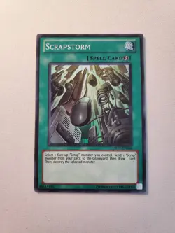 Yugioh - Scrapstorm DREV-EN048 LP Unlimited Super Rare - Image 1