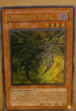 Cyberdark Horn CDIP-EN001 Ultimate Rare 1st Edition - Image 1