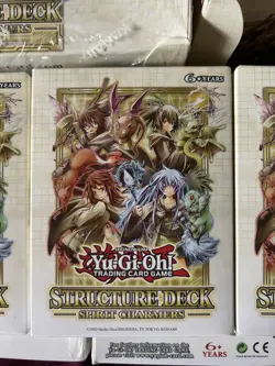 YuGiOh Structure Deck Spirit Charmers 3x THREE NEW SEALED SDCH Raigeki etc - Image 2