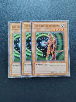 Yu-Gi-Oh - The Creator Incarnate 3X - Full Playset - Image 1