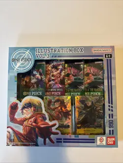 BRAND NEW-Bandai One Piece Trading Card Game: Illustration Box Volume 3-IN HAND - Image 1
