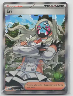 Pokemon Card Eri Ultra Rare SV05: Temporal Forces 199/162 NM - Image 1
