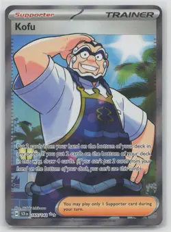 Pokemon Card Kofu Ultra Rare SV07: Stellar Crown 165/142 NM - Image 1