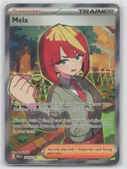 Pokemon Card Mela Ultra Rare SV: Prismatic Evolutions 140/131 NM - Image 1