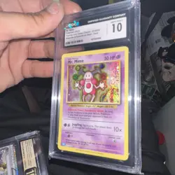 Mr. Mime CLB 013/034 Pokemon Card - CGC 10 GRADED GEM MINT - TCG Classic - Image 5
