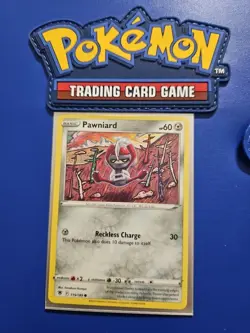 Pokemon Astral Radiance Pawniard Common Card 115/189 NM Condition - Image 1