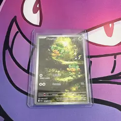 Pokemon TCG Pansage Illustration Rare Card 089/086 Black Bolt English Edition - Image 1