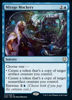 Mirage Mockery - Commander: Phyrexia: All Will Be One #022/028 MTG Magic The Gat - Image 1