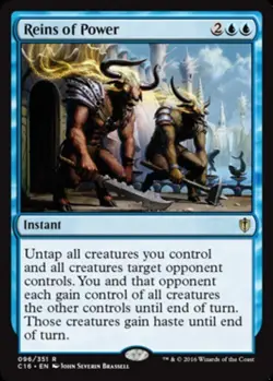 Reins of Power - Commander 2016 #096/351 MTG Magic The Gathering - Image 1
