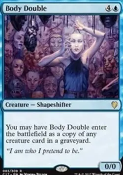 Body Double - Commander 2017 #083/309 MTG Magic The Gathering - Image 1