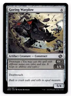 Goring Warplow 120/287 The Brothers' War BRO MTG Magic the Gathering - Image 1