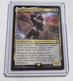 Squall, SeeD Mercenary #243 Final Fantasy Rare Legendary Creature MTG NM/M - Image 1
