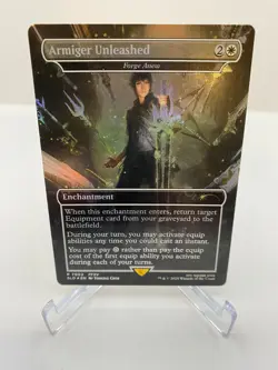 Armiger Unleashed FOIL MTG Final Fantasy Secret Lair Weapons - Image 1