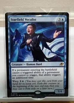 MTG Starfield Vocalist Edge of Eternities - Image 1