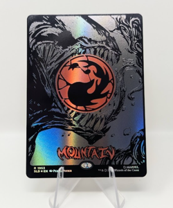 MTG Secret Lair - Raised Foil Full-Art - Mountain Mana Symbiote Venom Spider-Man - Image 3