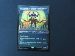 Sheoldred, the Apocalypse Textured FOIL NM/LP [Dominaria United] Mtg Free Track! - Image 1
