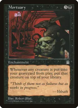 MTG Mortuary Stronghold Magic the Gathering - Image 1