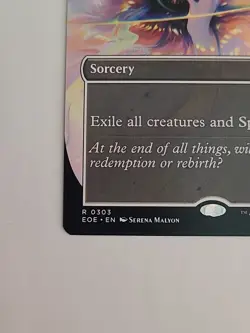 MTG Beyond The Quiet 0303 (Rare Borderless) Edge of Eternities NM - Image 2