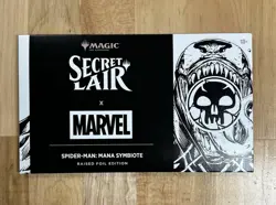 MTG Secret Lair x Marvel's Spider-Man: Mana Symbiote Raised Foil Edition Sealed - Image 1