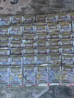 Lot Of Pokemon Prismatic Evolutions 48 New Factory Sealed Booster Packs (Lot 3) - Image 1