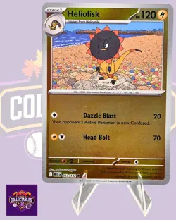 Heliolisk 053/132 Me01: Mega Evolution Reverse Holo - Pokemon TCG NM Ships Free - Image 1