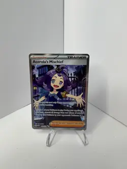 Pokemon Mega Evolution Acerola's Mischief English #165/132 NM - Image 1