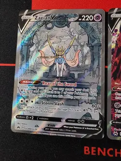 Pokemon Crown Zenith Lot of 2 Full Arts - Zacian V + Zamazenta V - Image 2