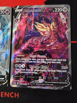 Pokemon Crown Zenith Lot of 2 Full Arts - Zacian V + Zamazenta V - Image 3