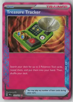 Treasure Tracker 131/131 Pokemon TCG Prismatic Evolutions Holo (Near Mint) NM 1 - Image 1