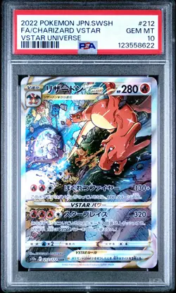 2022 POKEMON JPN SWORD & SHIELD VSTAR UNIVERSE FULL ART/CHARIZARD VSTAR PSA 10 - Image 1