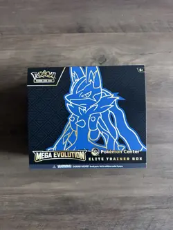 Pokemon Center Mega Evolution Lucario Etb *Read Description* - Image 1