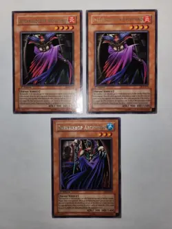 Yugioh INFERNALQEEN ARCHFIEND DCR-071 1st NM / DarkBishop DCR-069 1st NM (3) - Image 4