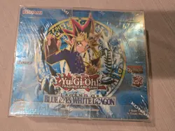 Yugioh 25th Anniversary Legend of Blue Eyes White Dragon Booster Box & protector - Image 1