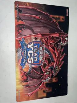 Yugioh! Official Uria Lord Of The Searing Flame Playmat Pre Owned - Image 1